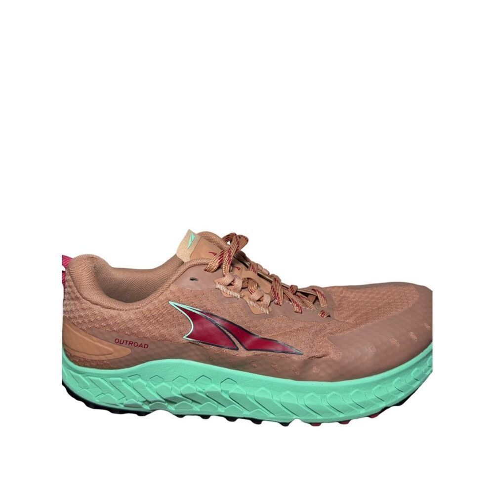 Altra Women’s Pinkish Brown Trail Shoe with Mint Green Midsole